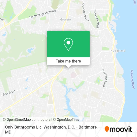 Only Bathrooms Llc map