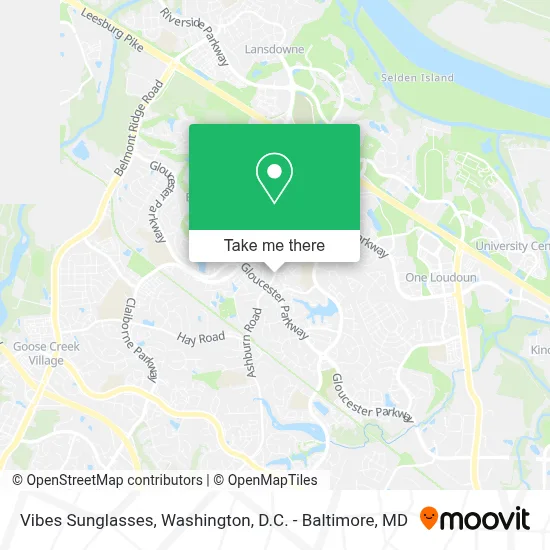 Vibes Sunglasses map