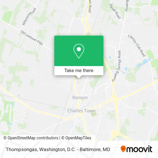 Thompsongas map