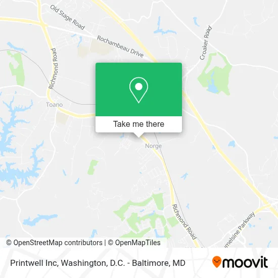 Printwell Inc map