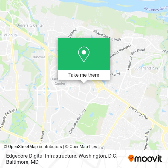 Edgecore Digital Infrastructure map