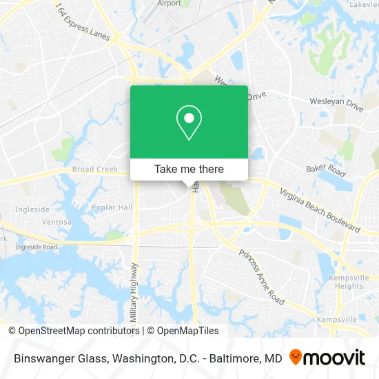 Binswanger Glass map