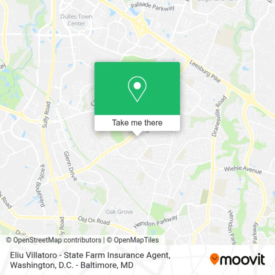 Eliu Villatoro - State Farm Insurance Agent map