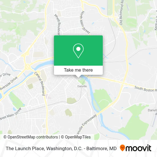 The Launch Place map