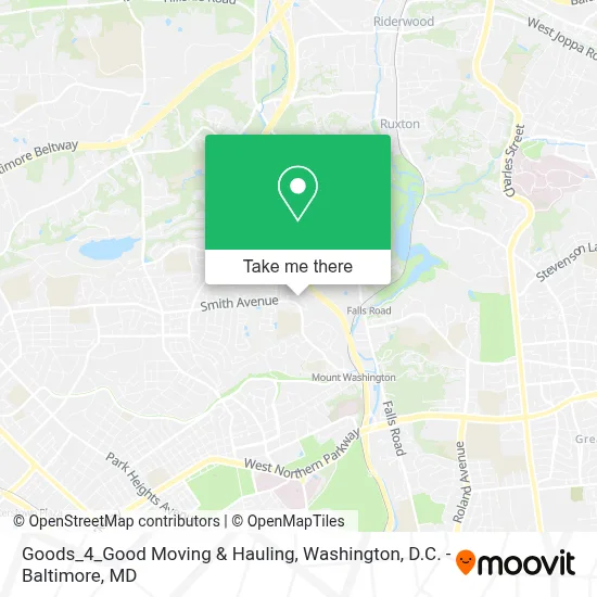 Goods_4_Good Moving & Hauling map