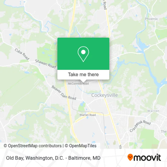 Old Bay map