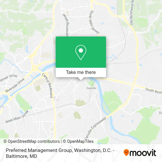 Preferred Management Group map