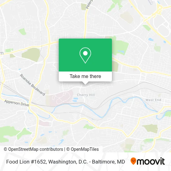 Food Lion #1652 map