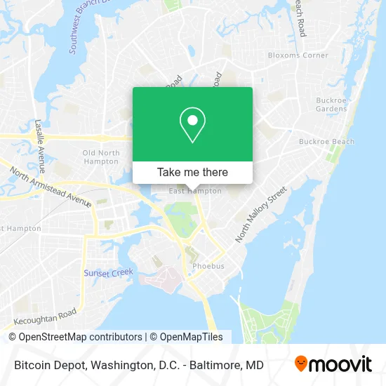 Bitcoin Depot map