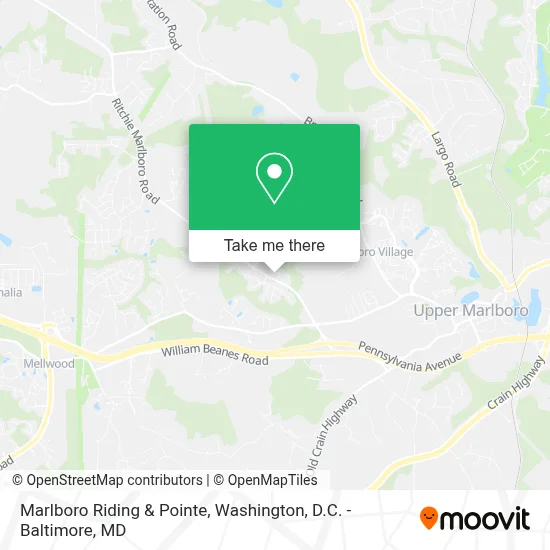 Marlboro Riding & Pointe map