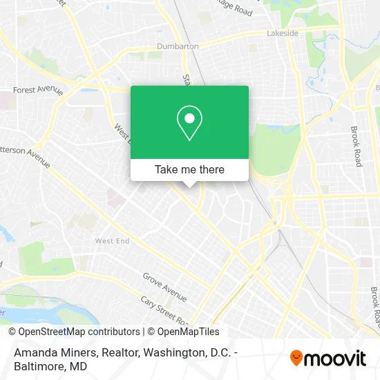 Amanda Miners, Realtor map