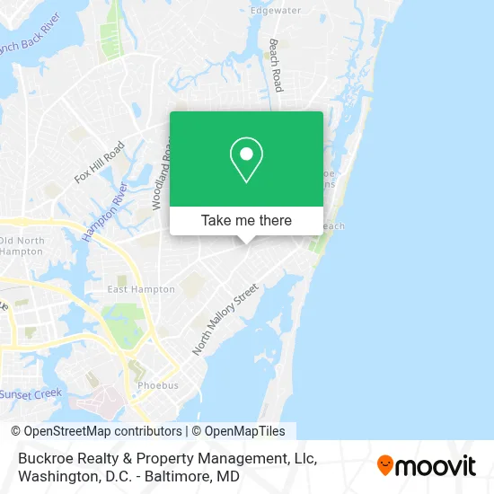 Buckroe Realty & Property Management, Llc map