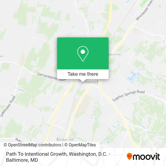 Path To Intentional Growth map