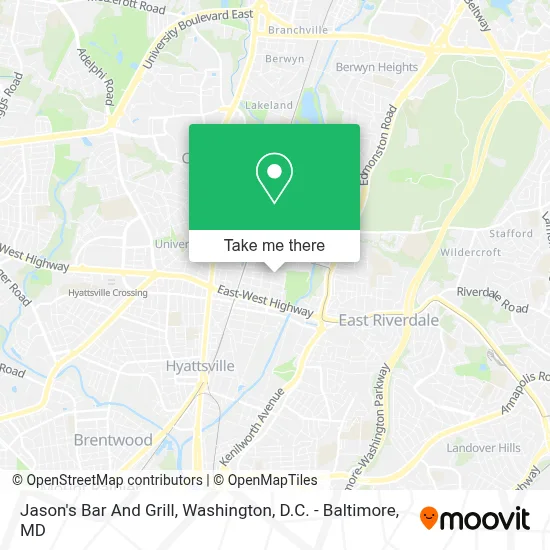 Jason's  Bar And Grill map