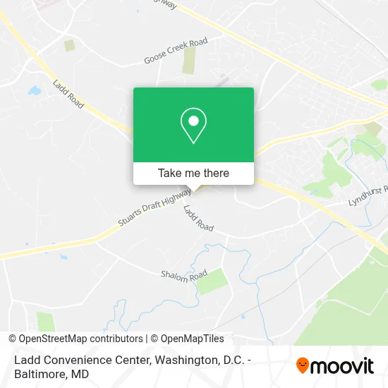 Ladd Convenience Center map