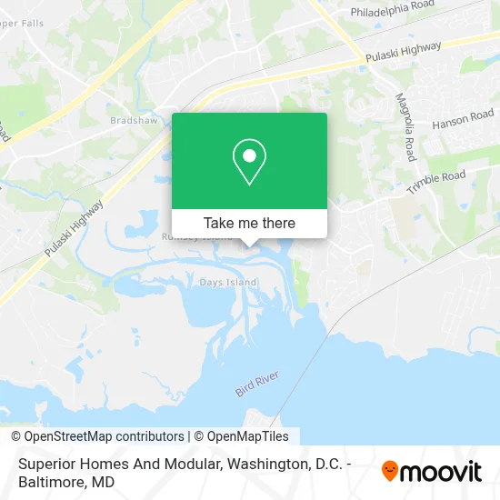 Superior Homes And Modular map