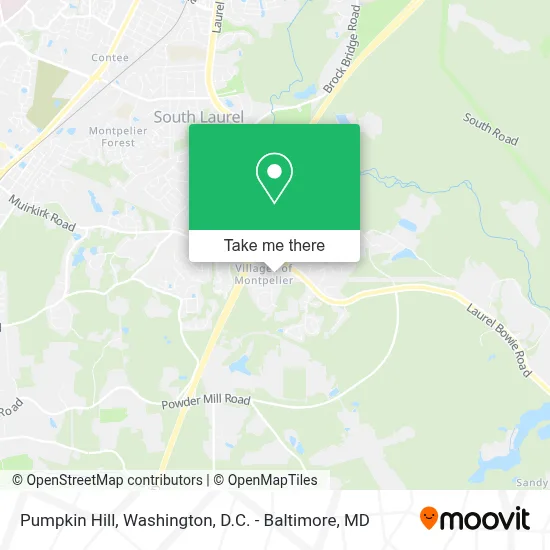 Pumpkin Hill map