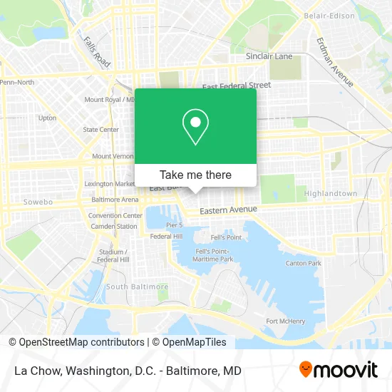 La Chow map