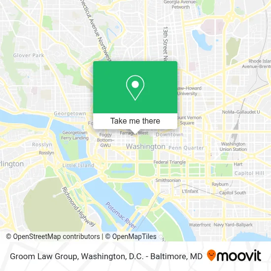 Groom Law Group map