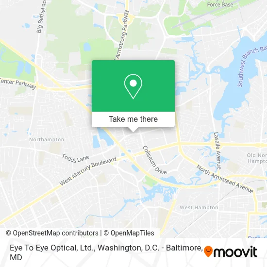Eye To Eye Optical, Ltd. map