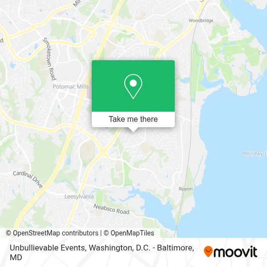 Unbullievable Events map