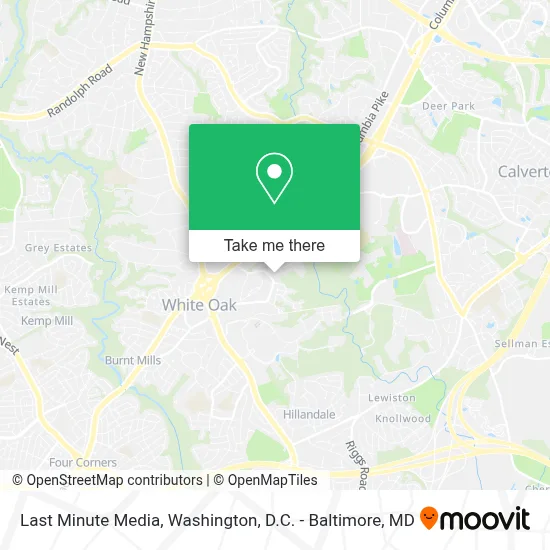 Last Minute Media map