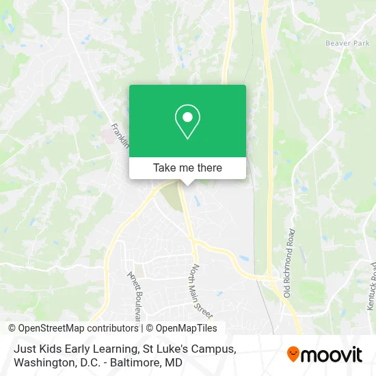 Just Kids Early Learning, St Luke's Campus map