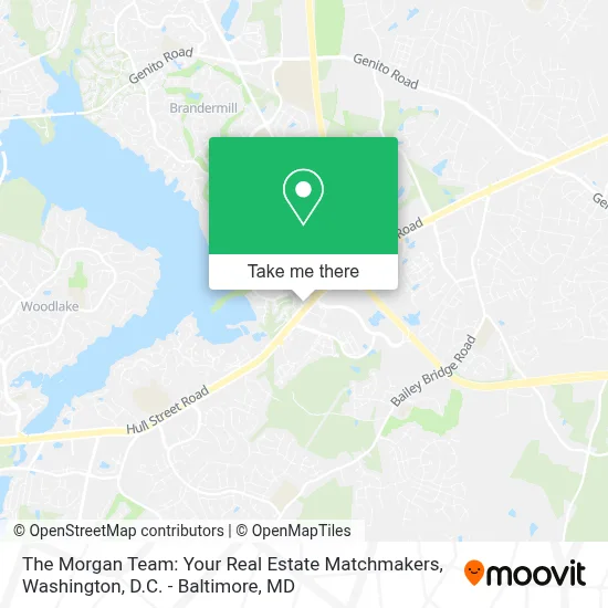 The Morgan Team: Your Real Estate Matchmakers map