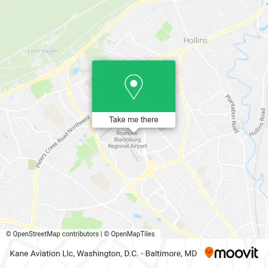 Kane Aviation Llc map
