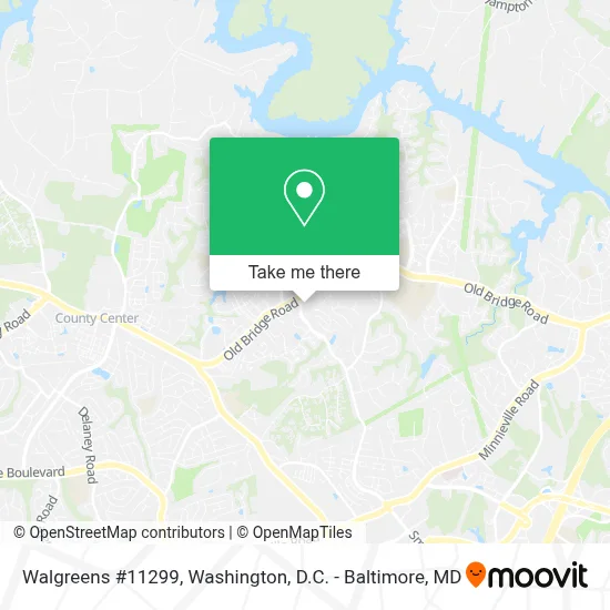 Walgreens #11299 map