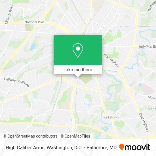 High Caliber Arms map