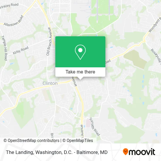 The Landing map