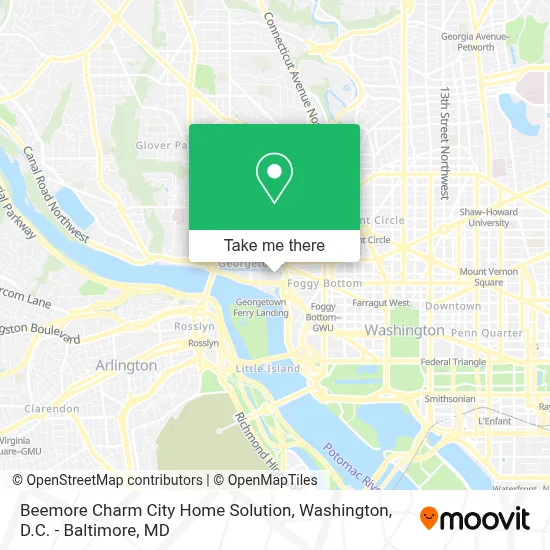 Beemore Charm City Home Solution map
