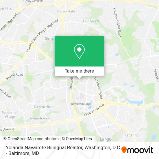 Yolanda Navarrete Bilingual Realtor map