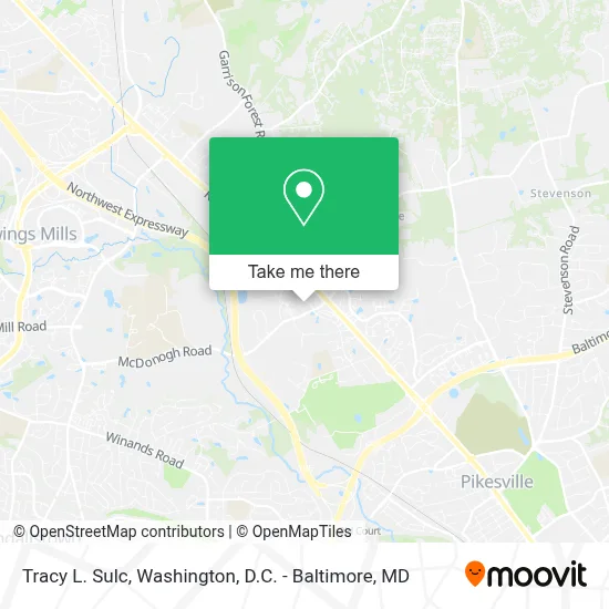Tracy L. Sulc map