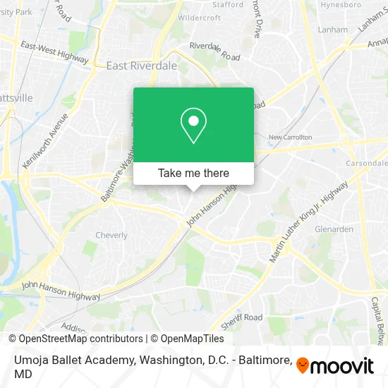 Umoja Ballet Academy map