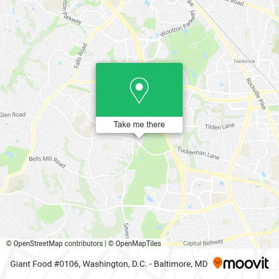 Giant Food #0106 map