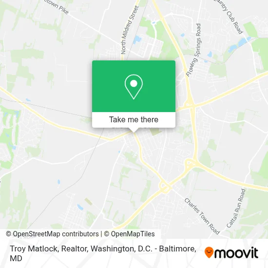Troy Matlock, Realtor map