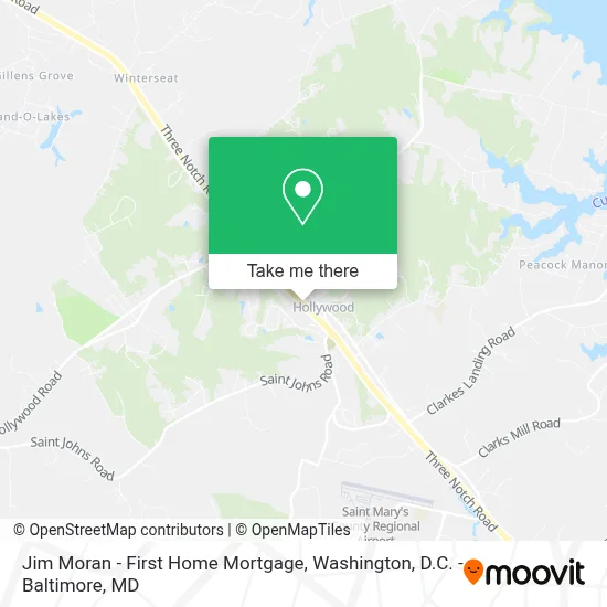Jim Moran - First Home Mortgage map