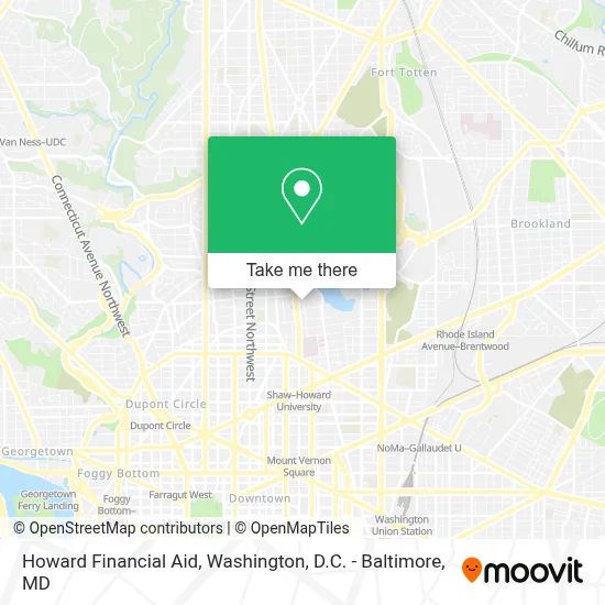 Howard Financial Aid map
