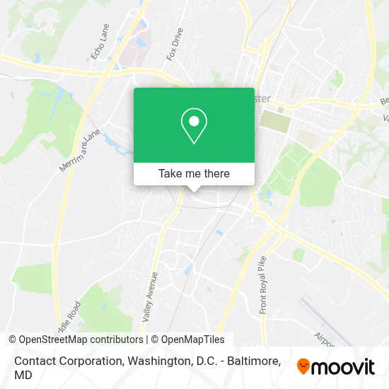 Contact Corporation map