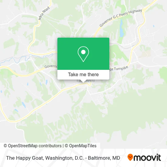 The Happy Goat map