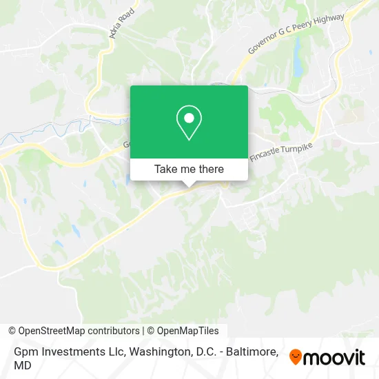 Gpm Investments Llc map
