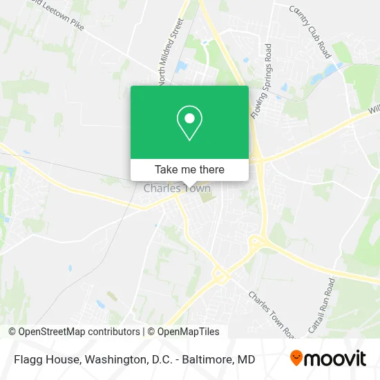 Flagg House map