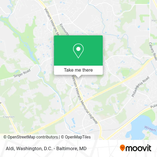 Aldi map