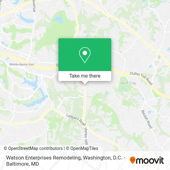 Watson Enterprises Remodeling map