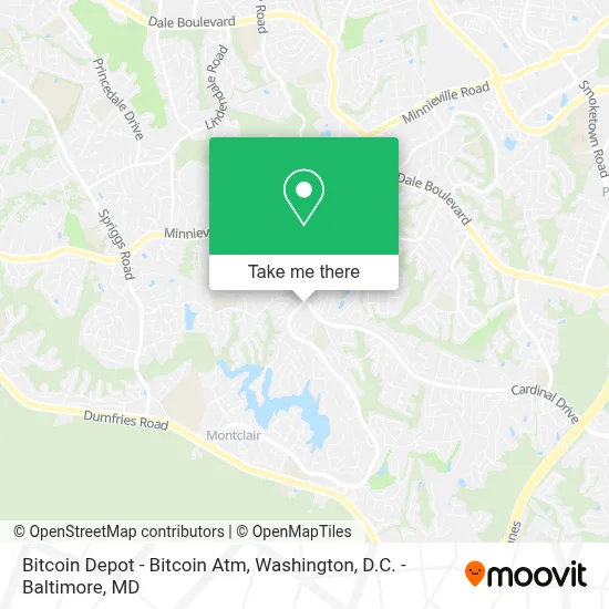 Bitcoin Depot - Bitcoin Atm map