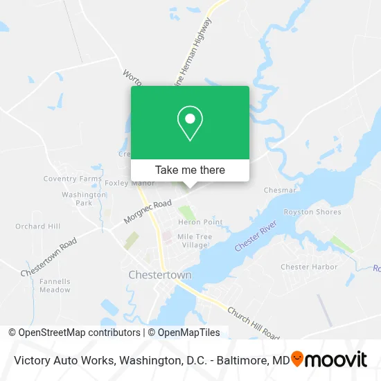 Victory Auto Works map