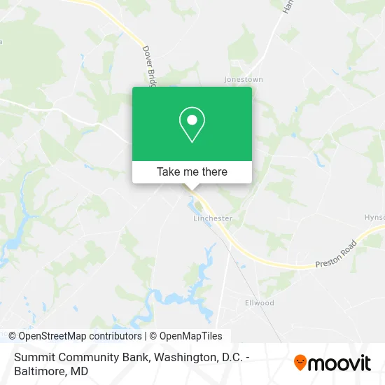 Summit Community Bank map