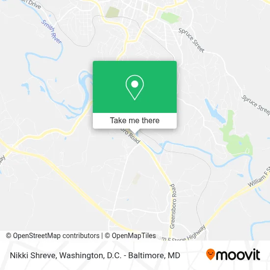 Nikki Shreve map